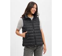 Steppweste MARC O'POLO "mit recycelten Materialien", Damen, Gr. 36, schwarz, Obermaterial: 100% Polyamid; Füllung: 100% Nicht verfügbar; Futter: 100% Nicht verfügbar, unifarben, casual, figurbetont, W