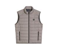Steppweste MARC O'POLO "mit praktischer Packtasche", Herren, Gr. XL, grau (graphite dust), Westen Steppweste (50186235-XL) graphite dust