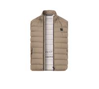 Marc O'Polo Steppweste Herren Stehkragen Mikrofaser beige, XL