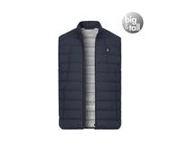 Marc O'Polo Steppweste Herren Stehkragen Mikrofaser blau, 3XL