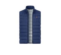 Marc O'Polo Steppweste Herren Stehkragen Mikrofaser blau, XL