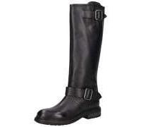 Stiefel MARC O'POLO "mit zwei dekorativen Riemen", Damen, Gr. 38, schwarz, Obermaterial: 100% Leder (Rind), unifarben, Schuhe Stiefel (35277618-38) schwarz