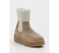 Marc O'Polo Stiefelette in beige/grau in Größe: 37 für Damen