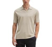 Marc O'Polo Poloshirt Herren – Strick, 100% Bio-Baumwolle, Regular Fit – Grau L