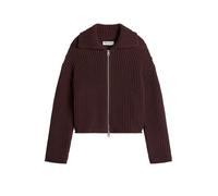 Marc O Polo - Cardigans, LSL, Collar, Zipper 6939_Black_Cherry - Gr. - S