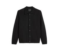 Marc O'Polo Regular Fit Strickjacke aus Woll-Mix in Black, Größe L