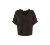 Marc O'Polo Strickshirt Damen Baumwolle braun, S