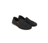 Mokassin MARC O'POLO "aus Velours-Rindleder", Damen, Gr. 41, navy, Obermaterial: 100% Leder (Rind), unifarben, Schuhe Mokassin (63961306-41) navy
