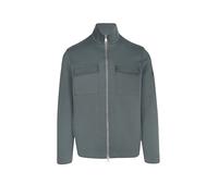 Marc O'Polo Zipper-Sweatjacke in hochwertigem Scuba-Interlock-Sweat dunkelgrau, XXL