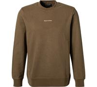 Marc O'Polo Sweatshirt Herren Regular Fit Rundhals Baumwolle braun, XL