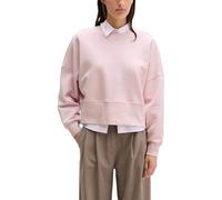 Sweatshirt MARC O'POLO "mit recycelter Baumwolle", Damen, Gr. M, dried rose, Obermaterial: 100% Baumwolle, unifarben, loose fit, Rundhals, doppelte Bündchen, Sweatshirts Sweatshirt (79493845-M) dried