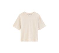 T-Shirt MARC O'POLO "aus Slub-Jersey", Damen, Gr. M, grau silk, Obermaterial: 100% Baumwolle, unifarben, Basic, regular fit, Rundhals, normaler Saum, Shirts T-Shirt (54611404-M) grau silk