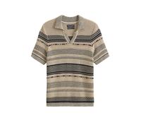 Strickpullover MARC O'POLO "mit Struktur-Mix", Herren, Gr. XL, medium beige, Obermaterial: 86% Baumwolle, 14% Polyamid, gestreift, Pullover (15348201-XL) medium beige