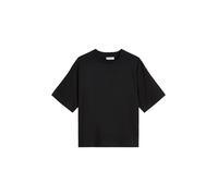 Marc O'Polo T-Shirt Damen Regular-Fit Rundhals Kurzarm Baumwoll-Mix Schwarz Größe XS