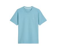 T-Shirt MARC O'POLO "aus schwerem Bio-Baumwoll-Jersey", Jungen, Gr. XL, blau dawn, Obermaterial: 100% Baumwolle, unifarben, relaxed fit, Rundhals, Shirts T-Shirt (54242350-XL) blau dawn