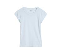 Marc O'Polo Slim Fit T-Shirt aus reiner Baumwolle in Hellblau, Größe XS