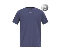 Marc O'Polo T-Shirt Herren Kurzarm Rundhals Baumwolle blau, 5XL