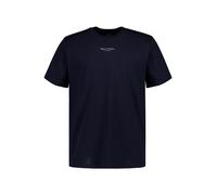 Marc O'Polo Herren T-Shirt aus Bio-Baumwolle Regular Fit, Blau (Dark Navy), L