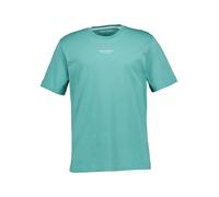 T-Shirt MARC O'POLO, Herren, Gr. XXL, grün (eucalyptus), Single Jersey, Obermaterial: 100% Baumwolle, casual, Rundhals, Kurzarm, Shirts, ein kleines, dezentes Logo in Kontrastfarbe ziert die Brust (18