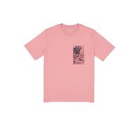 Marc O'Polo T-Shirt Herren Regular Fit Kurzarm Rundhals Baumwolle rosa, XL
