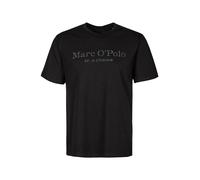 Marc O'Polo Herren T-Shirt aus Bio-Baumwolle Rundhalsausschnitt Schwarz XXL