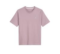 T-Shirt MARC O'POLO "aus reiner Bio-Baumwolle", Damen, Gr. M, violet mauve, Obermaterial: 100% Baumwolle, unifarben, Basic, regular fit, Rundhals, normaler Saum, Shirts T-Shirt (92699429-M) violet mau