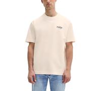 Marc O'Polo Herren T-Shirt Loose Fit - Rundhals, kurzarm, Heavy Jersey, Baumwolle, Weiß M