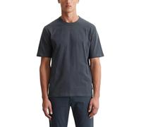 T-Shirt MARC O'POLO "aus hochwertiger Bio-Baumwolle" Gr. M, blau (dunkelblau) Herren Shirts (16841520-M) dunkelblau