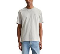 Marc O'Polo DENIM Regular Fit T-Shirt aus reiner Baumwolle in Hellgrau, Größe M