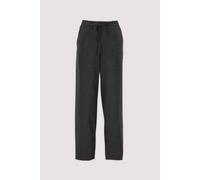 Chinohose MARC O'POLO "in Woll-Optik", Damen, Gr. 36, Normalgrößen, coal grau melange, Obermaterial: 63% Polyester, 34% Viskose, 3% Elasthan, unifarben, relaxed fit lang, Hosen Chinohose (43021038-36)
