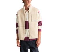 Steppweste MARC O'POLO DENIM "mit Nylon-Brusttasche", Herren, Gr. XL, beige (dusty field), Obermaterial: 100% Polyester, unifarben, regular fit, Westen Steppweste (50259555-XL) dusty field