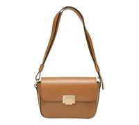 Umhängetasche MARC O'POLO "mit edlem Klappverschluss", Damen, Gr. B/H/T: 24cm x 17cm x 9cm, true camel, Leder, unifarben, Taschen (88619203-0) true camel