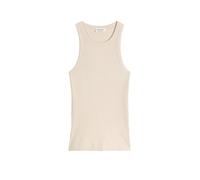 T-Shirt MARC O'POLO "mit TENCEL™ Modal", Damen, Gr. XL, beige (linen beige), Obermaterial: 58% Baumwolle, 38% Modal, 4% Elasthan, unifarben, slim fit, Rundhals, Shirts T-Shirt (75998125-XL) linen beig