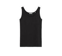 Marc O'Polo Damen Tanktop mit Rundhalsausschnitt Slim Fit, Schwarz (Black), XS