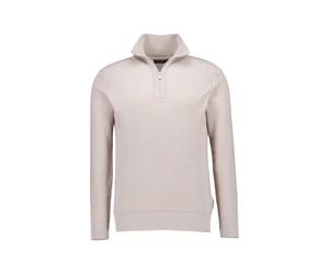 Marc O'Polo Troyer Herren Slim Fit Baumwolle beige, XL