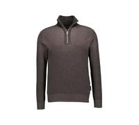 Marc O'Polo Troyer Herren Slim Fit Baumwolle braun, XXL