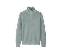 Troyer MARC O'POLO "aus feiner Chenille", Herren, Gr. S, arctic blau, Obermaterial: 74% Baumwolle, 21% Schurwolle, 5% Polyamid, unifarben, Pullover (92113129-S) arctic blau