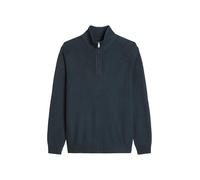 Marc O'Polo Troyer Regular – Baumwolle-Schurwolle-Mix (71/19/10%) Herren XL schwarz navy