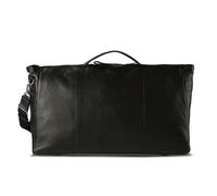 Marc O'Polo Leder Reisetasche Liam Weekender Black schwarz