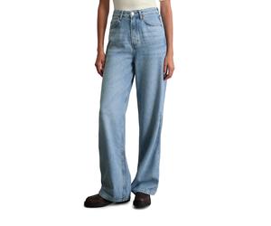 Marc OPolo Weite Jeans "aus softem Lyocell-Baumwolle-Mix" (95911567-32) light blau