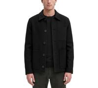 Wolljacke MARC O'POLO, Herren, Gr. L, schwarz, Web, Obermaterial: 50% Wolle, 47% Polyester, 3% sonstige Fasern, regular fit normal, Jacken, regular aus weichem Double Face Wool Blend (59910207-L) schw