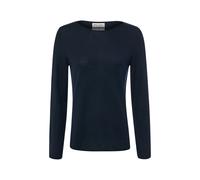Marc O'Polo Wollpullover Damen Wolle blau, XL