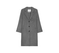 Marc O'Polo Wool coat, lapel collar, single breasted Freizeit Mäntel Damen - MEDIUM STONE MELANGE 38 MEDIUM STONE MELANGE