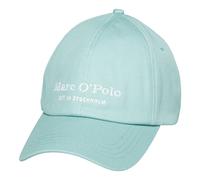 Marc O'Polo Woven Cotton Cap Midnight Moss