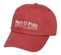 Marc O'Polo Woven Cotton Cap Tall Poppy