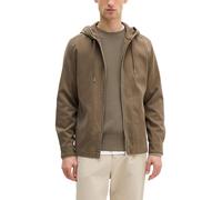 Marc O'Polo Hemdjacke Regular Fit mit Kapuze Hellbraun Größe S