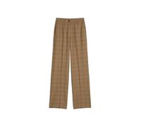 Chinohose MARC O'POLO "mit Glencheck-Muster", Damen, Gr. 36, Normalgrößen, multi, pure sand, Obermaterial: 62% Polyester, 34% Viskose, 4% Elasthan, kariert, casual, gerade lang, Hosen (66733608-36) mu