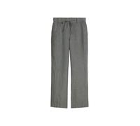 Marc O'Polo Leinenhose Straight Mittelgrau Melange Größe 36