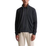 Marc O'Polo Zipper-Strickjacke Regular aus Bio-Baumwoll-Schurwoll-Mix