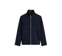 Marc O'Polo Zipper-Sweatjacke in hochwertigem Scuba-Interlock-Sweat dunkelblau, L